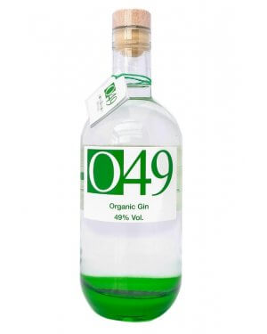 O49 Gin ist ein kräftiger Organic Gin.